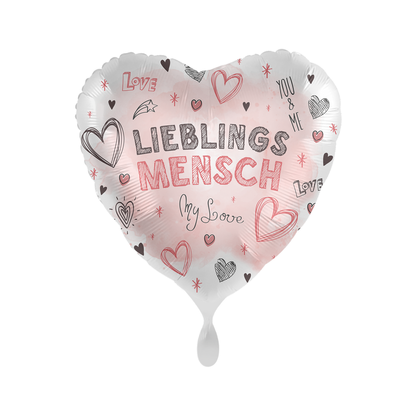 Lieblingsmensch - Standart Herzballon