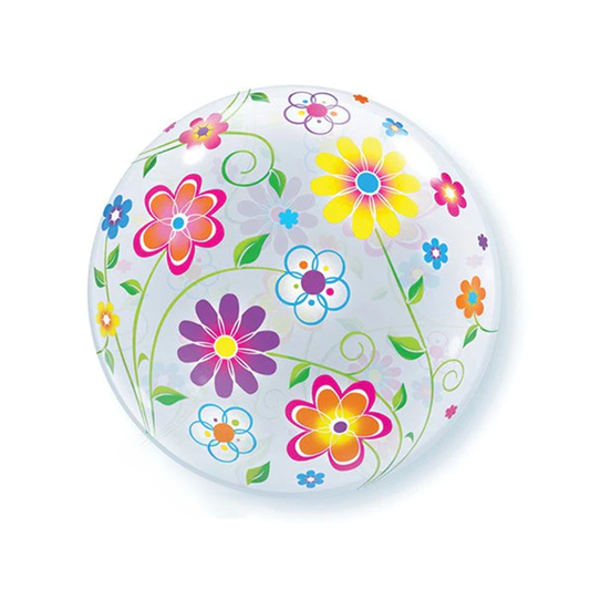 Bubble Ballon - Sommerblumen